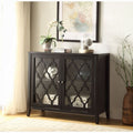 Acme 97382 Ceara black finish wood console entry hall sideboard cabinet