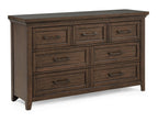 Beckett 4-Piece Rustic Brown Wood Poster Queen Bedroom Set with Footboard Bench – B1950