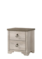 B3050 4 pc A & J homes studio patterson rustic weathered finish wood queen bedroom set