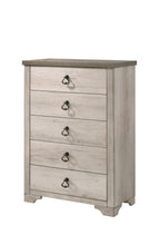 B3050 4 pc A & J homes studio patterson rustic weathered finish wood queen bedroom set