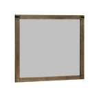 Matteo 4-Piece Weathered Grey Wood Panel Grain Queen Bedroom Set – B3202