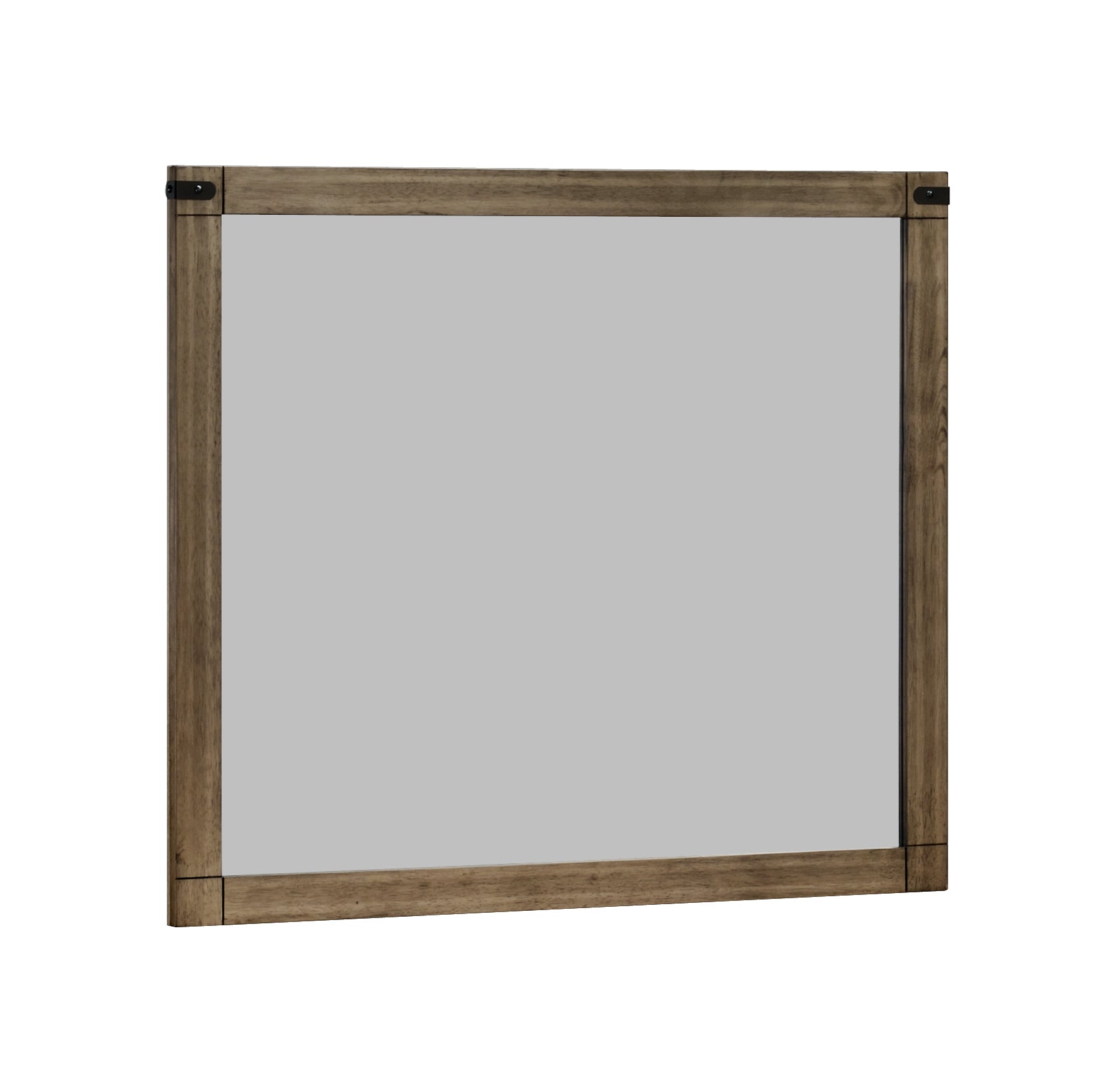 Matteo 4-Piece Weathered Grey Wood Panel Grain Queen Bedroom Set – B3202