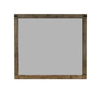 Matteo 4-Piece Weathered Grey Wood Panel Grain Queen Bedroom Set – B3202