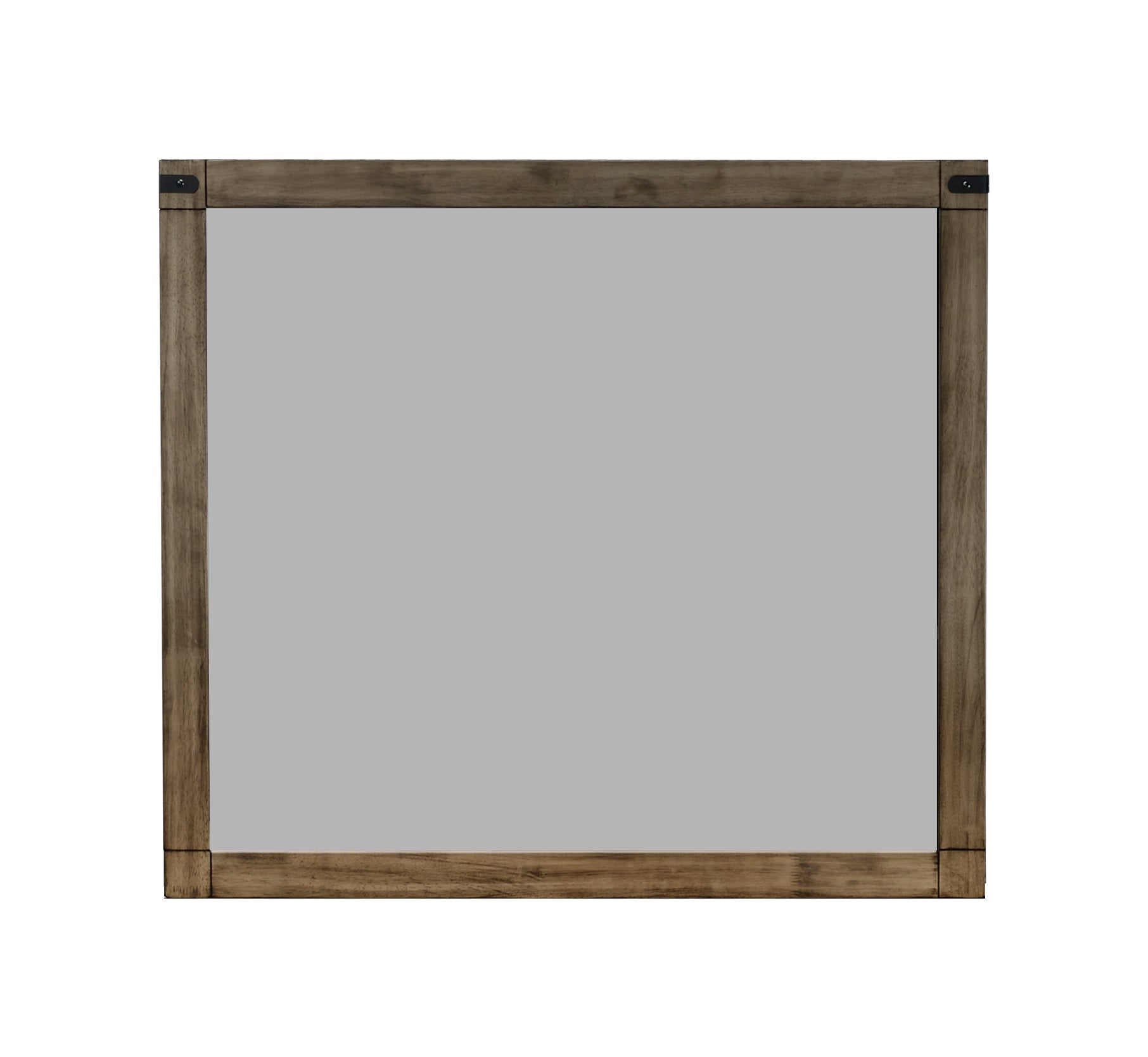 Matteo 4-Piece Weathered Grey Wood Panel Grain Queen Bedroom Set – B3202