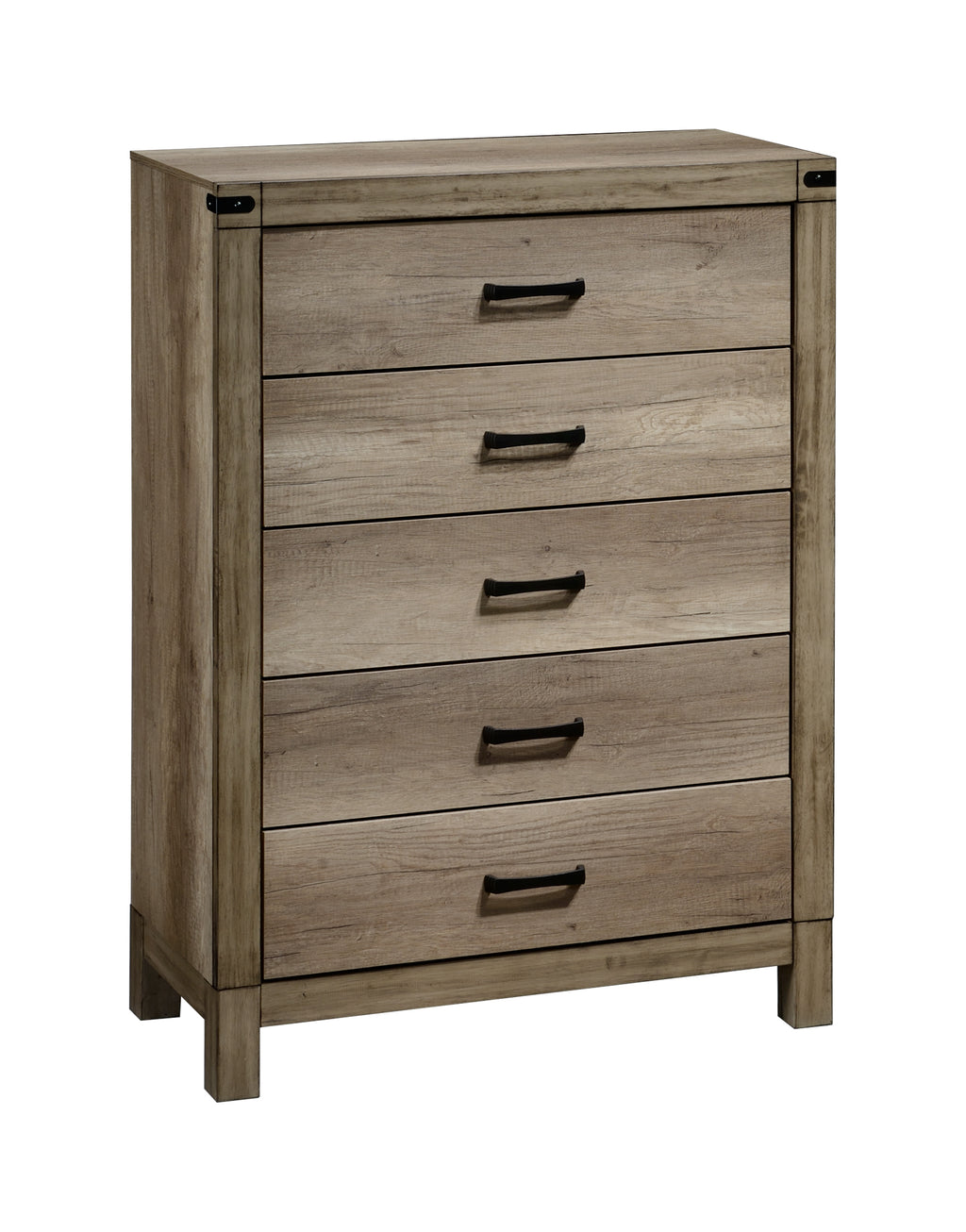 Matteo 4-Piece Weathered Grey Wood Panel Grain Queen Bedroom Set – B3202