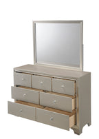B4300 4 pc Lyssa champagne wood finish wood queen LED bedroom set