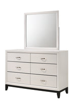 B4610 4 pc A & J Homes studio Akerson philip chalk panel look wood grain queen bedroom set