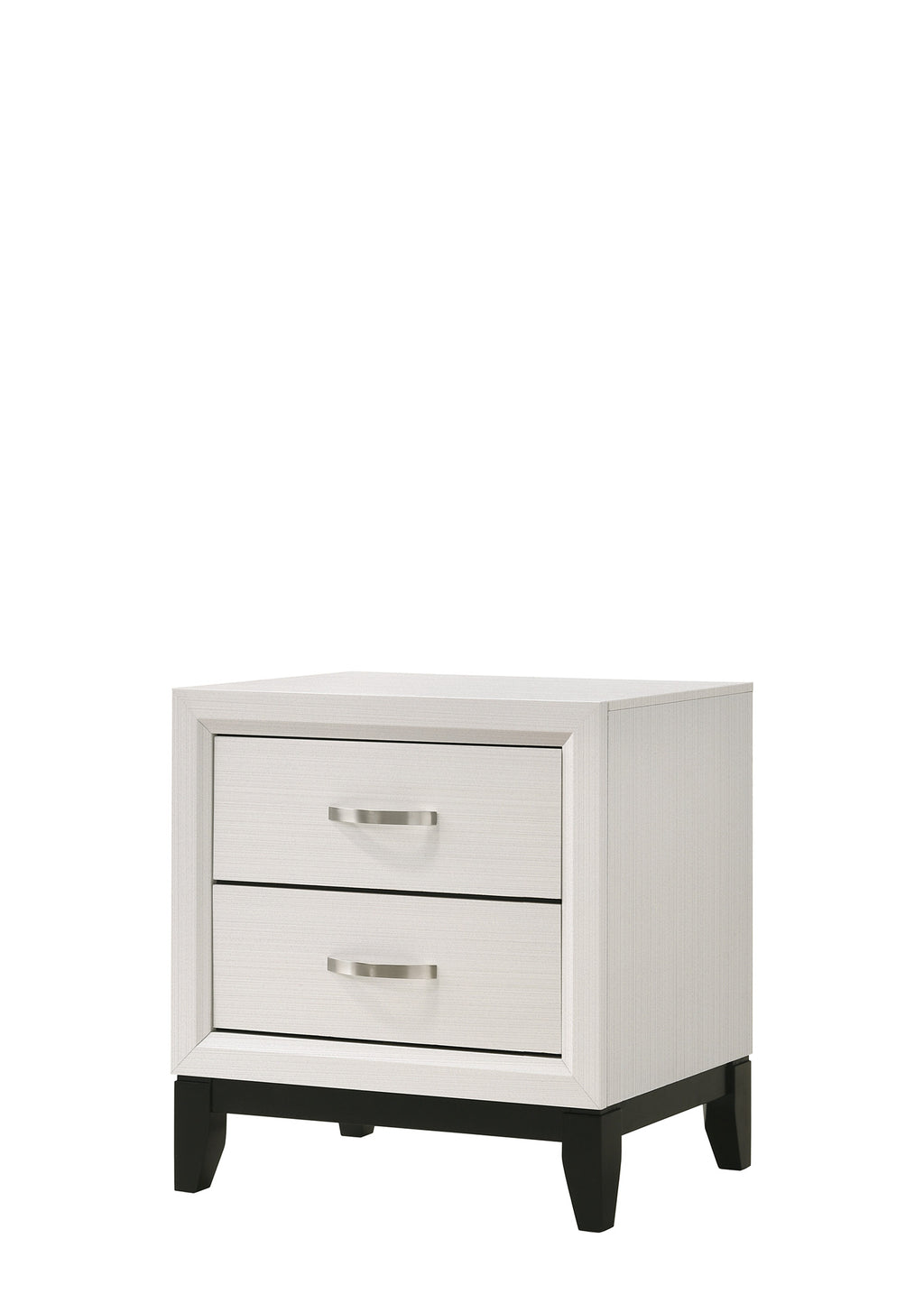 B4610 4 pc A & J Homes studio Akerson philip chalk panel look wood grain queen bedroom set