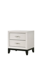 B4610 4 pc A & J Homes studio Akerson philip chalk panel look wood grain queen bedroom set