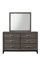 B4620 4 pc Akerson gray panel look wood grain queen bedroom set