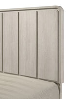 Nyomi 4-Piece Antique Off-White Wood Mid-Century Modern Queen Bedroom Set – B4902