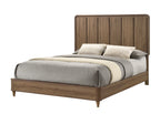Nyomi 4-Piece Light Brown Wood Mid-Century Modern Queen Bedroom Set – B4922