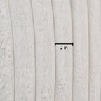 Best Quality S103 3 pc Hokku designs Maizee beige 2" striped wide corduroy fabric upholstered reversible chaise sectional sofa