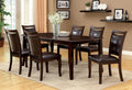 CM3024T-7PC 7 pc Charlton home martell woodside dark cherry wood finish dining table set