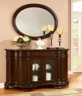CM3319SV Astoria grand rolanda Bellagio brown cherry finish wood server
