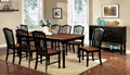 CM3431T-7PC 7 pc Hokku designs tanner mayville vintage oak finish wood dining table set