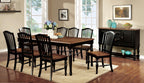 CM3431T-7PC 7 pc Hokku designs tanner mayville vintage oak finish wood dining table set