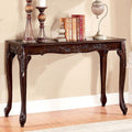 CM4914CH-S Cheshire dark cherry finish wood sofa console entry table