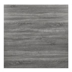 41-1606-52S-GRY-5PC 5 pc Daphne grey finish wood 42" counter height dining table set fabric upholstered tufted back chairs