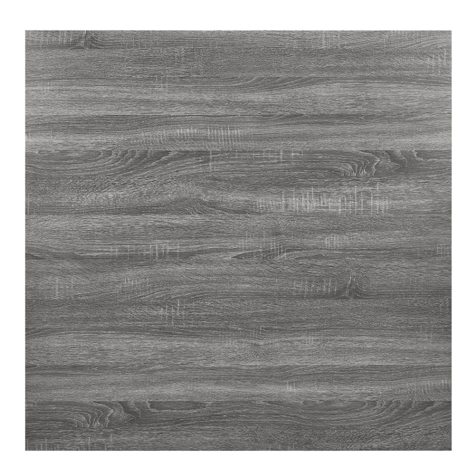 41-1606-52S-GRY-5PC 5 pc Daphne grey finish wood 42" counter height dining table set fabric upholstered tufted back chairs