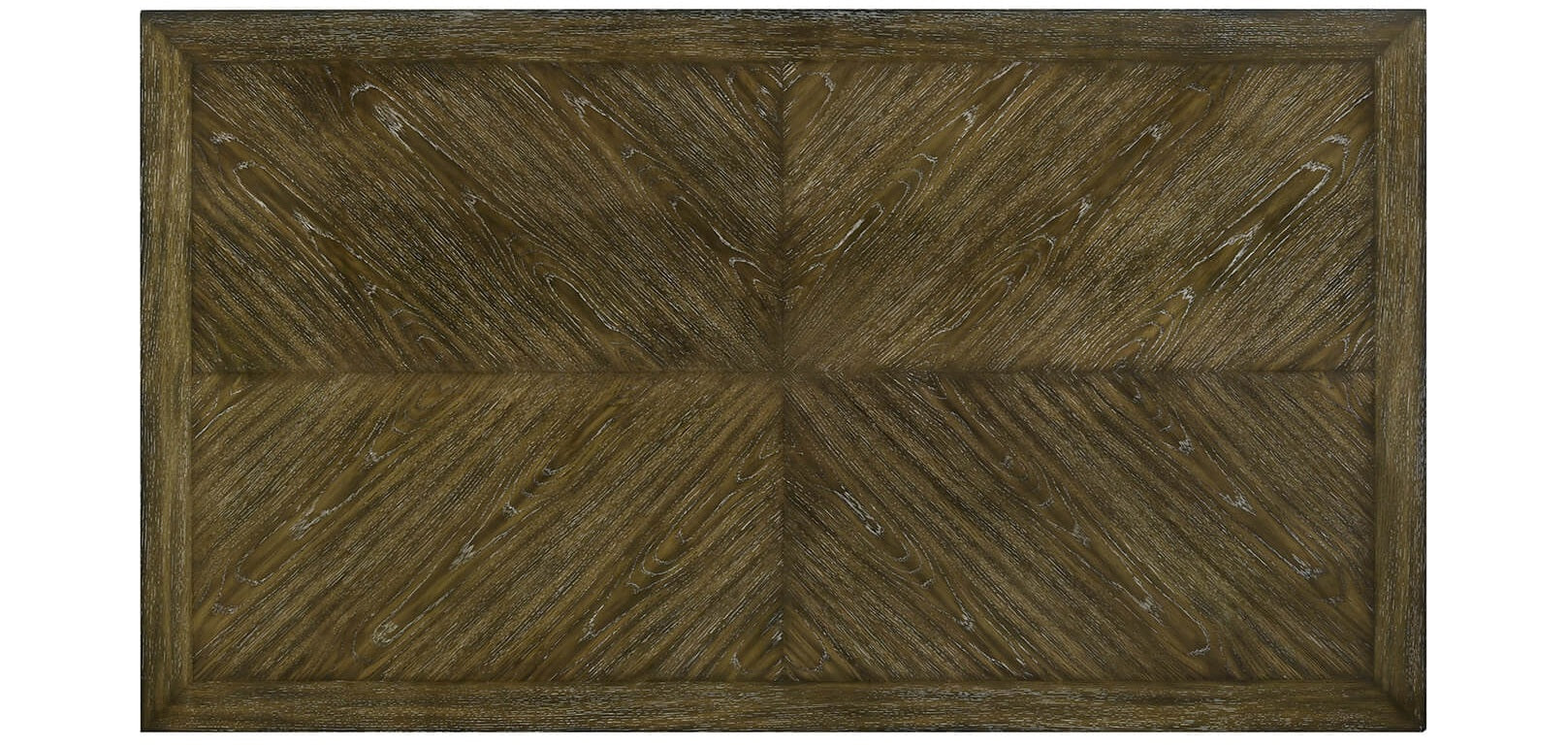 D531-6SC531 7 pc Klarissa antique brown oak finish wood wood grain top dining table set fabric chairs