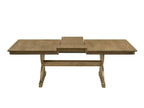 Best Quality Manard Ash Brown Finish Wood Traditional Dining Table Set with Butterfly Leaf – D921D7-7PC