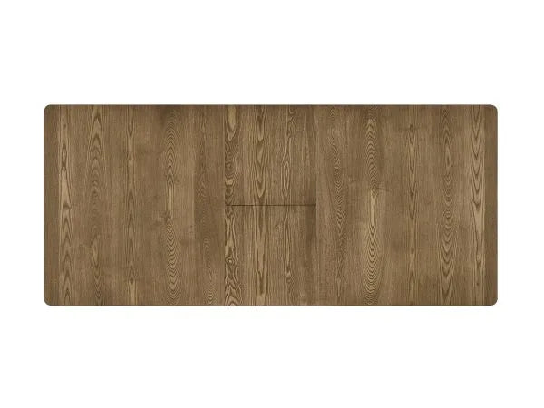 Best Quality Manard Ash Brown Finish Wood Traditional Dining Table Set with Butterfly Leaf – D921D7-7PC