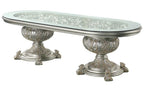 Acme DN01494-7PC 7 pc Astoria grand Sandoval champagne finish wood 18th century french inspired baroque ornate dining table set