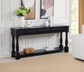 Best Master DP102 Ardelle 63" wide espresso finish wood sofa entry console table with drawers
