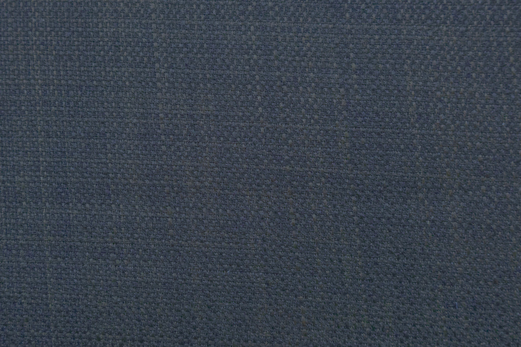 Poundex F8476 4 pc dark blue dorris linen like fabric sectional sofa with double chaise