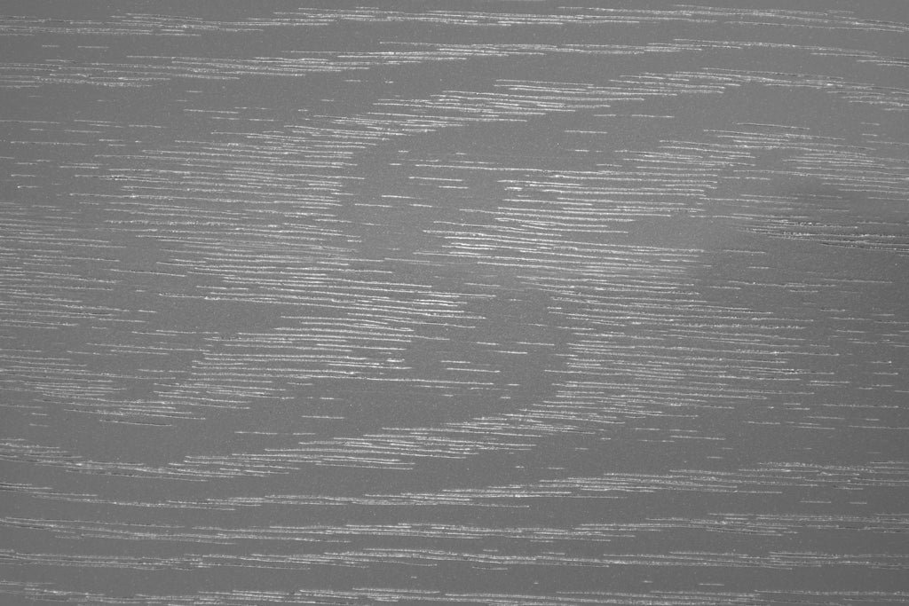 Poundex F9671Q-4PC 4 pc Light grey finish wood fabric padded headboard LED lighting queen bed set bench footboard