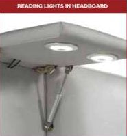 Futura grey faux leather modern Queen bed with LED lighting wireless charging and nightlights (Copy)