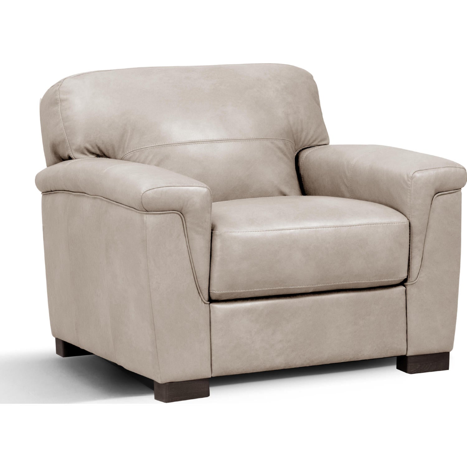 Acme LV01298 17 stories diep cornelia beige leather mid century modern accent chair