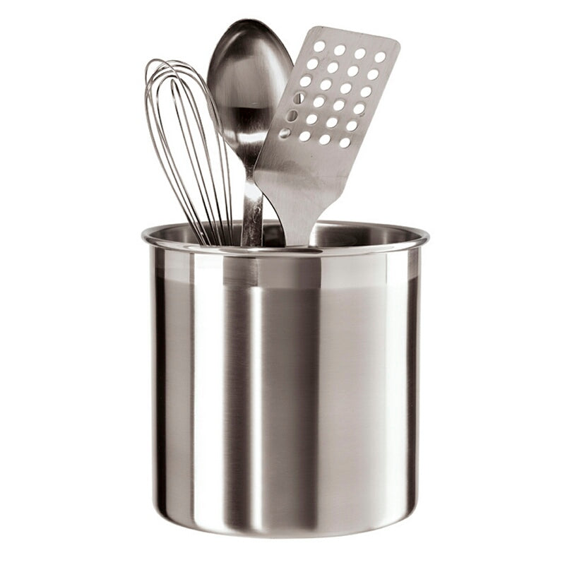 7211 OGGI Stainless steel Utensil holder 4 quart capacity