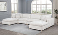Best Quality Maizee Cream Boucle Fabric Upholstered Modular Sectional Sofa – SE07-2C2A2O