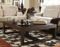 T481-1 Ashley Furniture Watson - dark brown rectangle cocktail coffee table