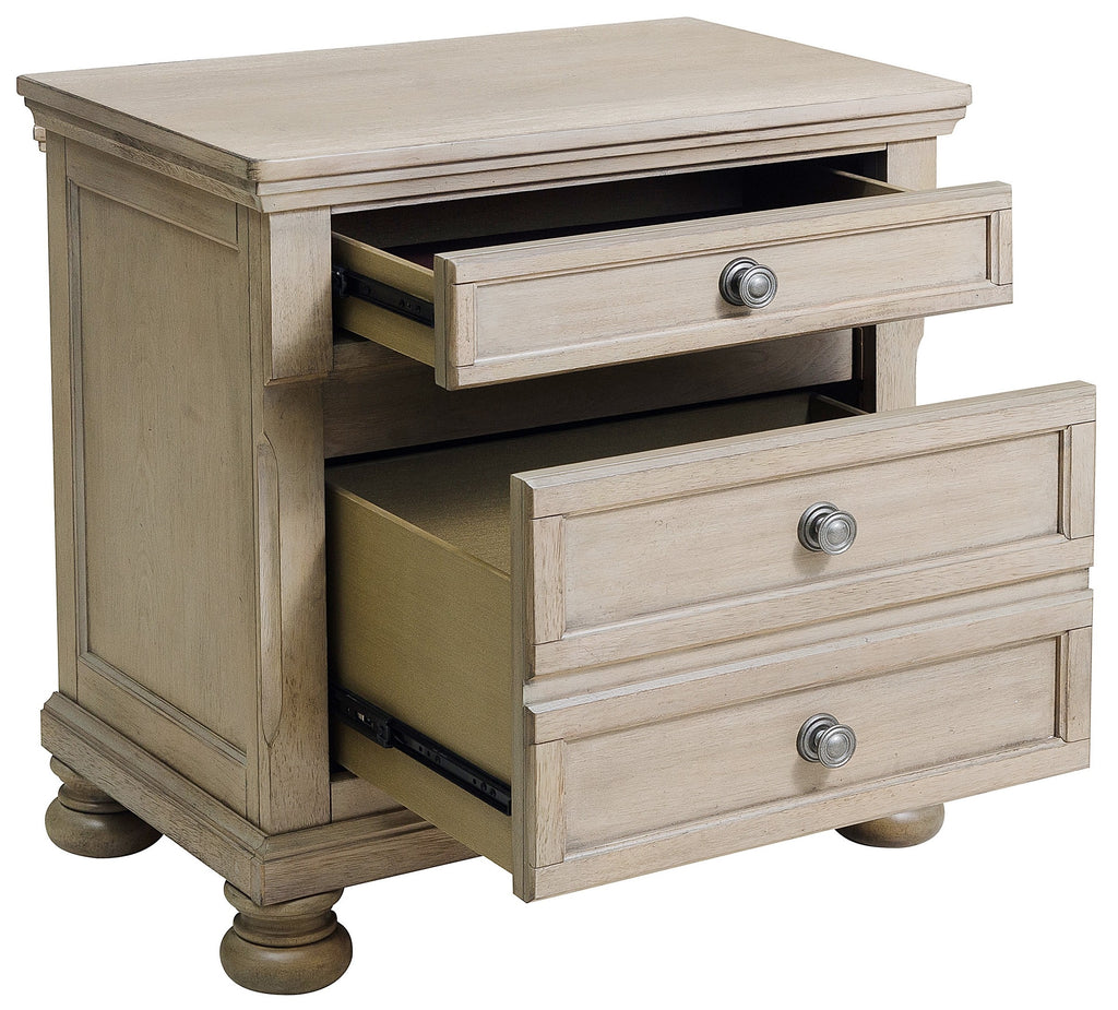 Homelegance 2259GY-4PC 4 pc Bethel gray wire brush finish wood bedroom set