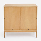 Lola Oak Finish Sun Design Solid Mahogany Wood Console Entry Hall Sideboard Cabinet – AC02896