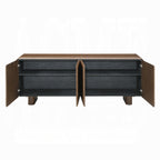 Lanza Dark Walnut Server Buffet Console Cabinet – AC05339