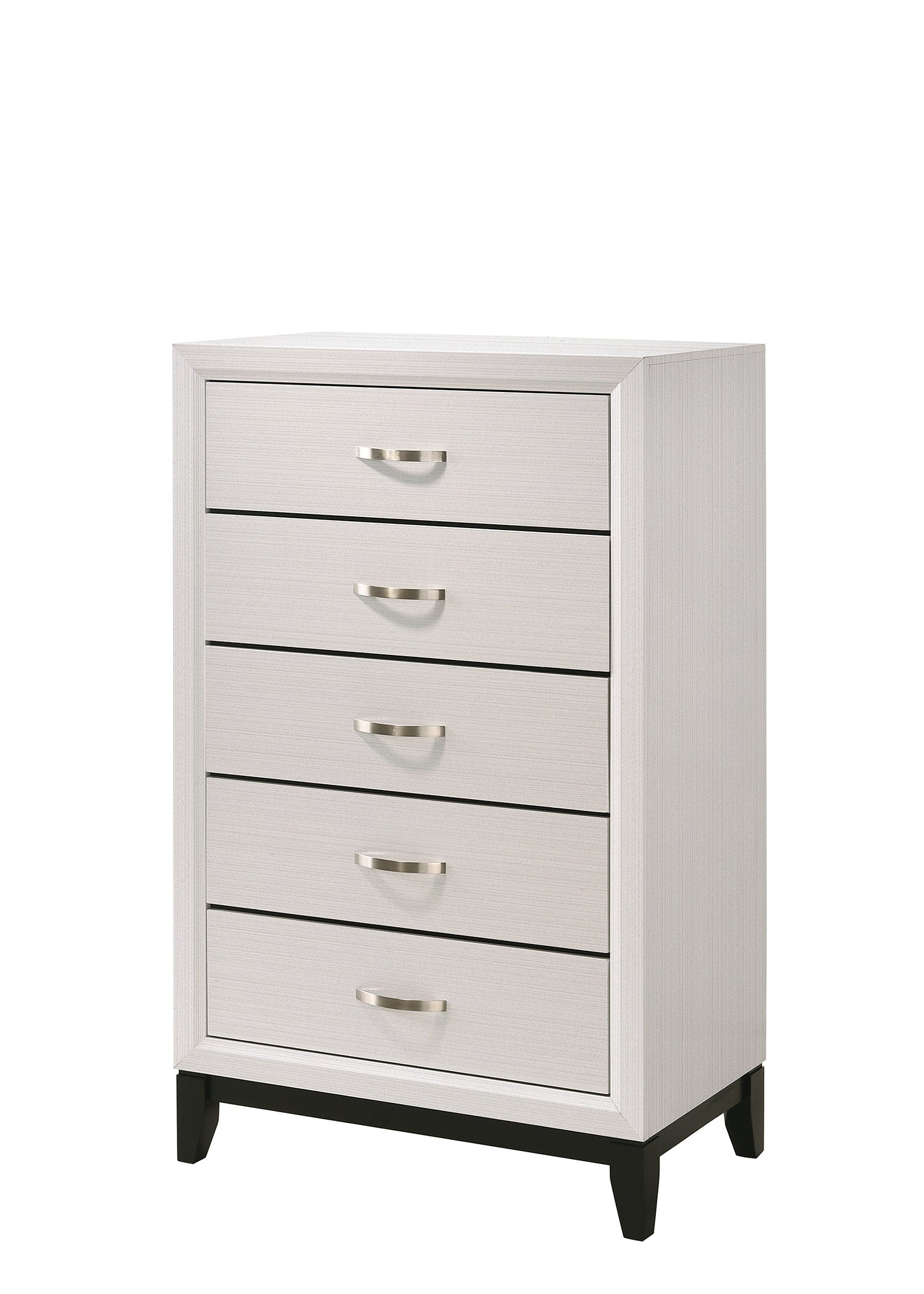 B4610 4 pc A & J Homes studio Akerson philip chalk panel look wood grain queen bedroom set