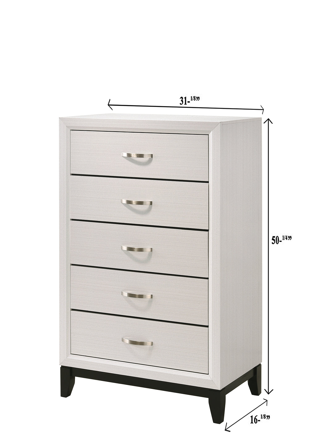 B4610 4 pc A & J Homes studio Akerson philip chalk panel look wood grain queen bedroom set