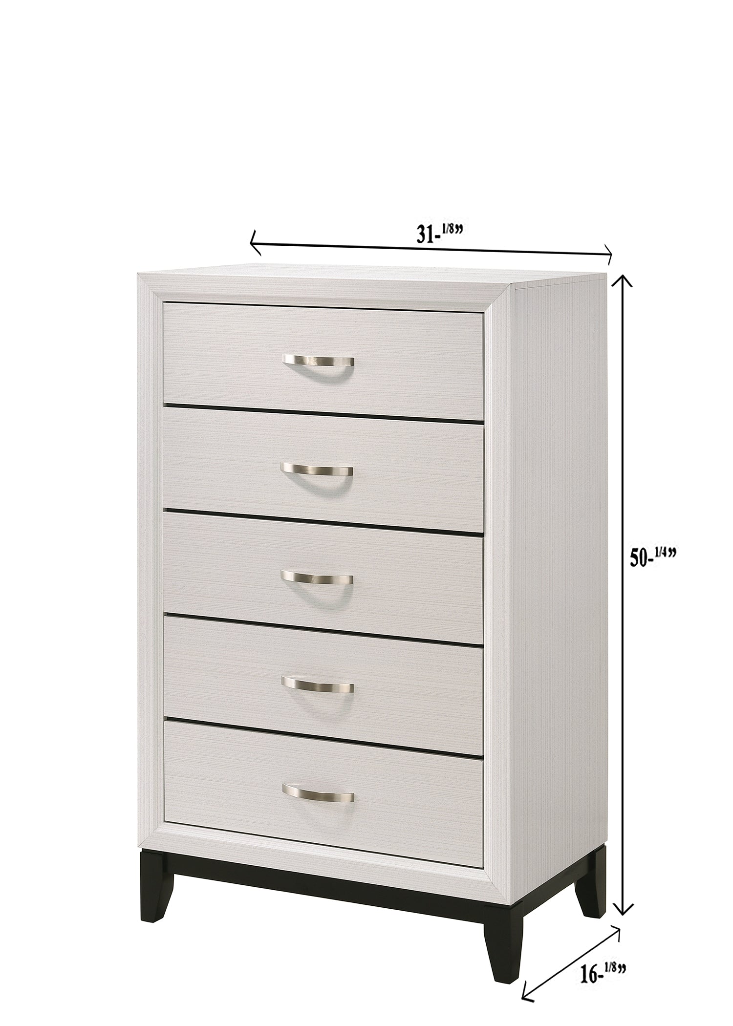 B4610 4 pc A & J Homes studio Akerson philip chalk panel look wood grain queen bedroom set
