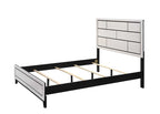 B4610 4 pc A & J Homes studio Akerson philip chalk panel look wood grain queen bedroom set