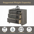 BD02722Q-4PC 4 pc Jehoram grey finish wood grey linen padded headboard queen bedroom set