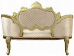 Acme BD20007  Astoria grand Desiderius antique gold finish wood french inspired ornate bedroom entry bench