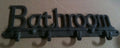 Cast iron bathroom hook wall hanger