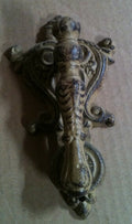 Cast iron antique brown/rust door knocker cd-1318
