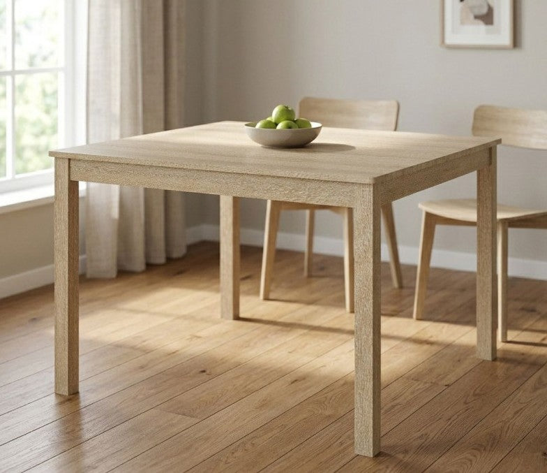 Best Master 5-Piece Light Oak 39" Square Dining Table Set – CD070