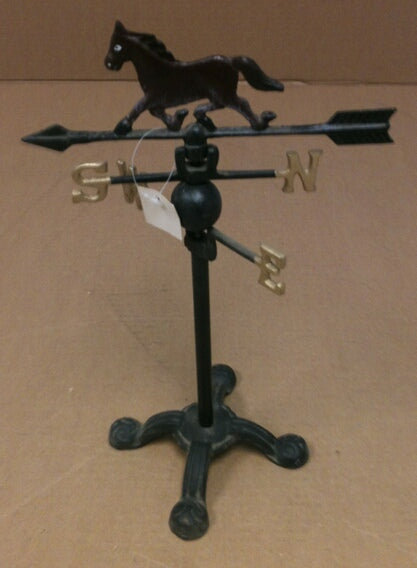 Cast iron horse wind mill