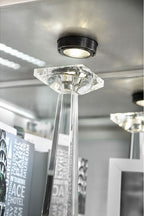 CM-CR150 Darby home co gallaher carrollton silver glass and mirror storage curio cabinet